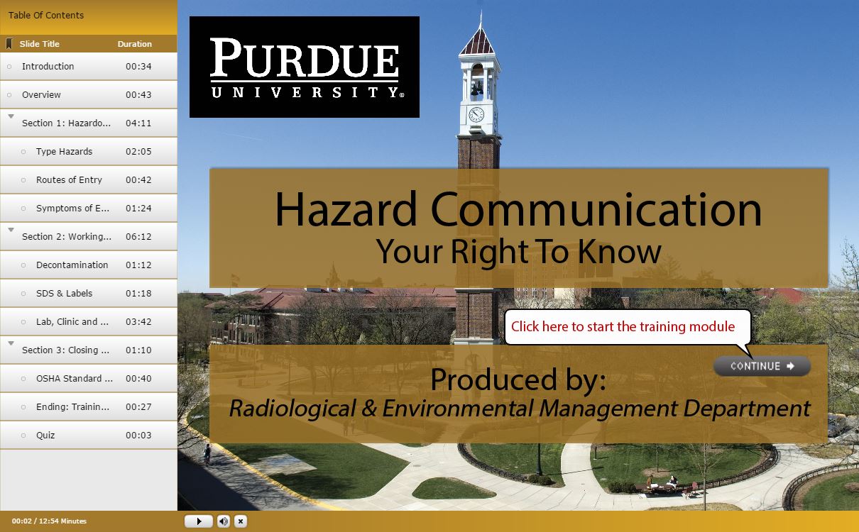 hazard communication -awareness